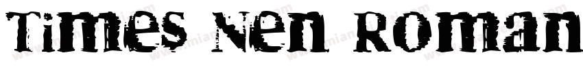 Times Nen Roman字体转换